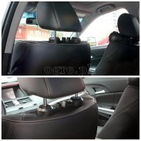 HBH-01 Universal Bag Hanger Hooks (Headrest Mount) Set of 2pcs