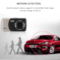 DVR4-01 4" Full HD 1080p Dash Cam / DVR + CMOS Rear View Camera