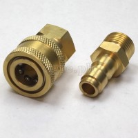 PWQ-02 3/8” Quick Connect Coupler Set (Brass)