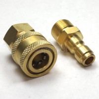 PWQ-02 3/8” Quick Connect Coupler Set (Brass)