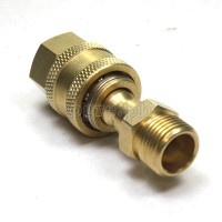PWQ-02 3/8” Quick Connect Coupler Set (Brass)