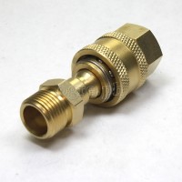 PWQ-02 3/8” Quick Connect Coupler Set (Brass)