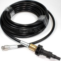 PWSH-01 Sewer / Drain Cleaning Hose with Polymer Adapter for Bosch/Black & Decker Wash Guns 10 / 15 / 20 meters