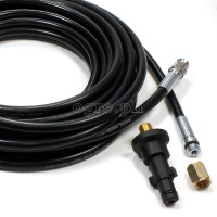 PWSH-07 Sewer / Drain Cleaning Hose with Polymer Adapter for Nilfisk Wash Guns 10 / 15 / 20 meters