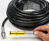 PWSH-07A Sewer / Drain Cleaning Hose with Alloy Adapter for Nilfisk Wash Guns 10 / 15 / 20 meters