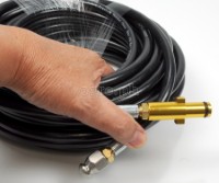 PWSH-07A Sewer / Drain Cleaning Hose with Alloy Adapter for Nilfisk Wash Guns 10 / 15 / 20 meters