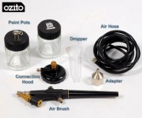 ABK-Pro 6mL/min Air Brush Kit