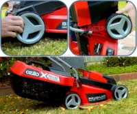 PXCLMK-1418 Cordless Brushless Lawn Mower Kit (with 4A Battery and Compact Fast Charger) (Unused Australian Surplus)