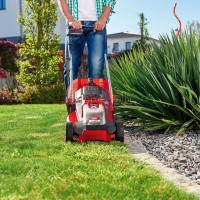 PXCLMK-1418 Cordless Brushless Lawn Mower Kit (with 4A Battery and Compact Fast Charger) (Unused Australian Surplus)