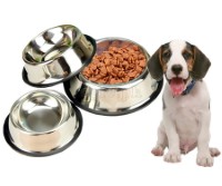 PK507 Ø105x35mm Stainless Steel Dog Bowl