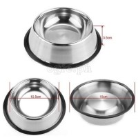 PK507 Ø105x35mm Stainless Steel Dog Bowl