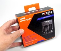 8146 PK- USB Fast Charger for Ni-MH/Ni-Cd AA/AAA Rechargeable Batteries