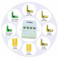 8154 Fast Charger for AA/AAA Ni-MH/Ni-Cd Rechargeable Batteries