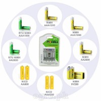 8174 Charger for AA/AAA/9v NI-MH/NI-CD Rechargeable Batteries