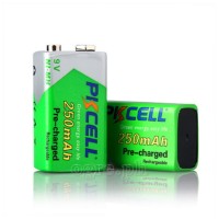 9V250 Pre-Charged Ni-MH Rechargeable Battery 9V 250mAh