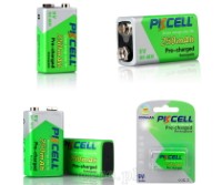 9V250 Pre-Charged Ni-MH Rechargeable Battery 9V 250mAh