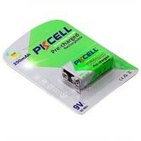 9V250 Pre-Charged Ni-MH Rechargeable Battery 9V 250mAh