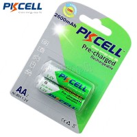 AA2600 Pre-Charged 1.2V AA 2600mAh Ni-MH Rechargeable Battery 2-Pack / 4-Pack