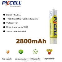 AA2800 Rechargeable 1.2V AA 2800mAh Ni-MH Battery 2-Pack / 4-Pack