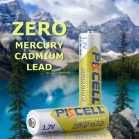 AA2800 Rechargeable 1.2V AA 2800mAh Ni-MH Battery 2-Pack / 4-Pack