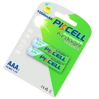 AAA1000 Pre-Charged 1.2V AAA 1000mAh Ni-MH Rechargeable Battery 2-Pack / 4-Pack