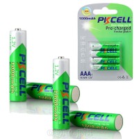 AAA1000 Pre-Charged 1.2V AAA 1000mAh Ni-MH Rechargeable Battery 2-Pack / 4-Pack