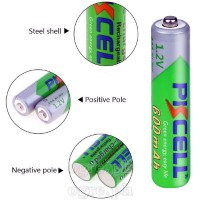 AAA600 Pre-Charged 1.2V AAA 600mAh Ni-MH Rechargeable Battery 2-Pack / 4-Pack