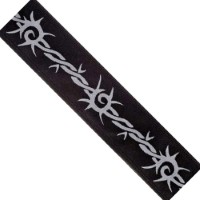 44A04 Woven Guitar Strap (Barbed Wire)