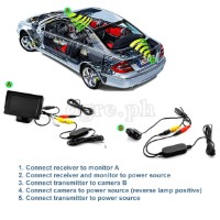WTR-01 Wireless Kit for Vehicle Rear View Camera Systems
