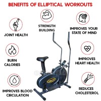 ST-2018A Orbitrac Elliptical Trainer with Saddle