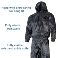 SZH-01 Sauna Suit with Zipper and Hood