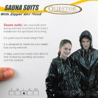 SZH-01 Sauna Suit with Zipper and Hood