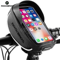 010-4BK Waterproof Bike Handlebar Bag with 6.0 Inch TouchScreen Phone Case