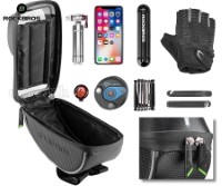 010-4BK Waterproof Bike Handlebar Bag with 6.0 Inch TouchScreen Phone Case