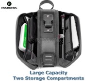 B69 Hard Shell Saddle Bag wth Quick-Release Mount (1.7L)