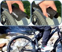 DNB-8001 Universal Front and Rear MTB Mudguard Set with LED Tail Light