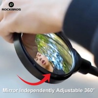 FK-419 360° Adjustable Acrylic Rearview Bike Mirror (Price is for one piece only)