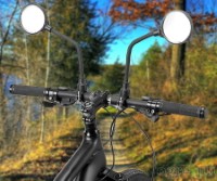 FK-419 360° Adjustable Acrylic Rearview Bike Mirror (Price is for one piece only)