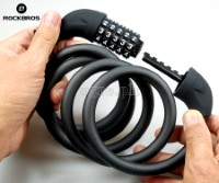 L50115 5-Digit Code Type Anti-Theft Cable Lock 1.5m with Mounting Bracket