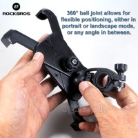 SZ5001 Universal Adjustable Mobile Phone Cradle for Bicycle Handlebars