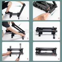T30 Fully Foldable Lever Action Bike Storage / Display Stand