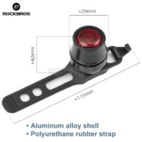 TL001 Ultralight USB Rechargeable Mini Red Warning Light