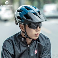 TS-39 Lightweight Cycling Helmet with Extra Long Removable Brim