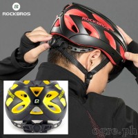 TT-16 Cycling Helmet with Removable Brim and Polarized Goggles
