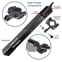 WS1001 Universal Front and Rear MTB Mudguard Set