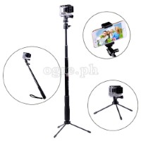 Q3 Telescoping Pole with Mini Folding Tripod