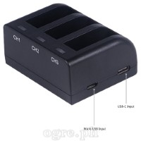 S-G5 3-Channel USB Charger for HERO5/6