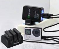 S-TC1 Dual USB Port AC Wall Charger / DC Car Adapter