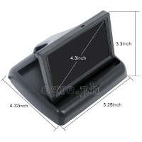 TFT-043 4.3” TFT LCD Monitor with Foldable Base