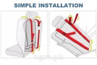 XP249-M Child Car Safety Seat Cushion (Medium) 6 mos ~ 4 years